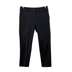 Loft Slim Pencil Pant Womens Size 4 Navy Blue Dress Pant‎ Ankle Mid Rise